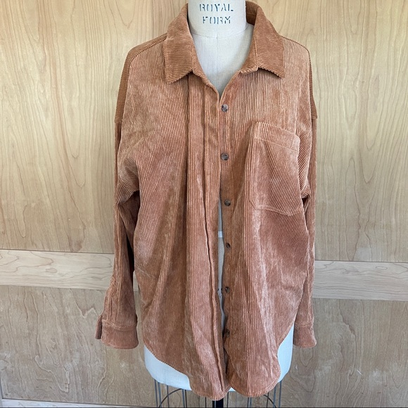 Brown oversized jacket - Picture 1 of 4